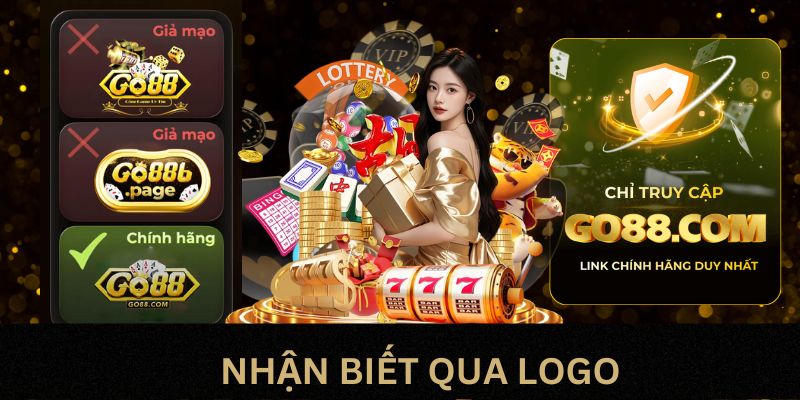 Hướng Dẫn Phân Biệt GO88 Thật Giả Chuẩn Nhất 2025 3 Cách nhận diện trang chủ qua logo